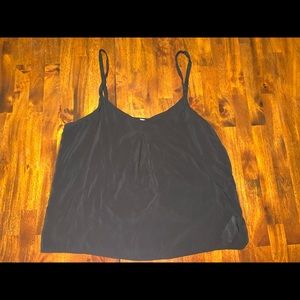 Womens Gap black tank top, size large